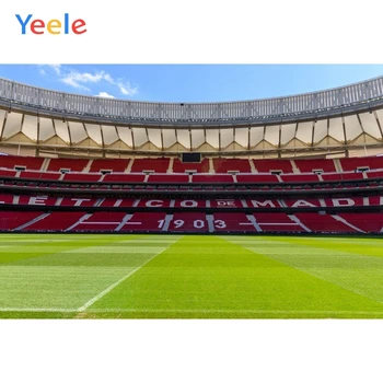 Yeele Atletico Madrid Focipálya Focista, Plakát, Hirdetés Fényképészeti Háttérrel Fotózás Hátterekkel, A Fotó Stúdió