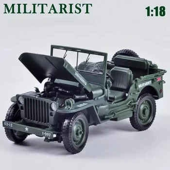 1:18 Taktikai Katonai Modell Öreg világháború Willis GP JEEP Katonai Járművek Alufelni Autó Modell Gyerekeknek, Játékok, Ajándékok