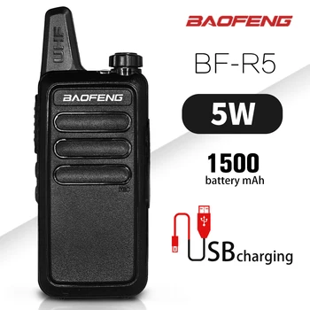 1/2db Baofeng BF-R5 Mini Walkie Talkie USB Repid Töltő Hordozható BF-C9 Sonka CB Rádió BFR5 walkie-talkie Két Rádió