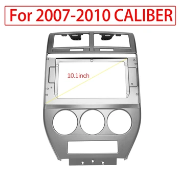 10.1 Inch 2 Din Autós Sztereó Rádió Fascia Audio Frame GPS Navigációs Panel Műszerfal Adapter 2007-2010 DODGE CALIBER