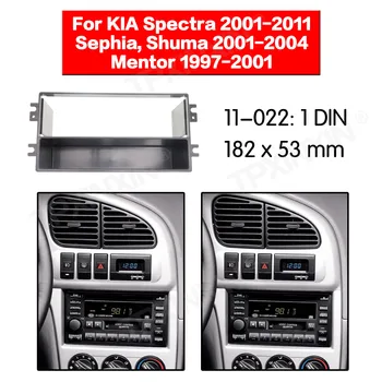 11-022 autórádió Keret Panel KIA Spektrumok 2001-2011 Rádió Sztereó Fascia Panel Keret Adapter Fitting Szett