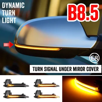 2X Dinamikus LED lámpa Index Oldali Visszapillantó Tükör Lámpa Audi A4 A5 B8.5 B8 RS5 RS3 A3 8P S5 RS4 A6 Q3 A8 8K