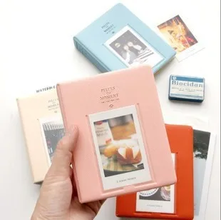 64 Zsebek Polaroid Fénykép Album Mini Azonnali Képet Esetben, Tároló A Fujifilm Instax Mini Film 8 Korea Instax Album