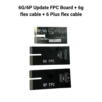 6G / 6 Plusz Frissítés FPC Tábla + 6G Teszter Flex Kábel + 6 Plusz Teszter Flex Kábel 3in1 Meghatározott iTestBox 11 / 12 (DL S200)