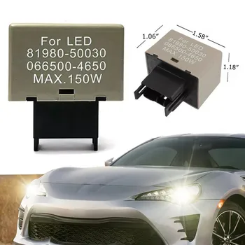 8-Pin-Villogó Sebesség Elektronikus LED Villogó Assy Relé Fix Lexus Sarj Toyota LED lámpa Izzók