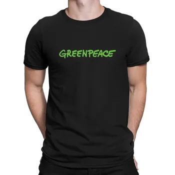 A Greenpeace Póló Újszerű Márkás Póló Top Nyári Póló Férfi Ingyenes Szállítási Szabott Épület Anlarach Rövid Ujjú
