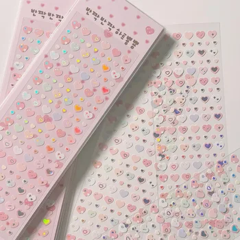 Aranyos Rózsaszín Lézer Szerelem Medve Matrica Scrapbooking Képkeret Kézzel Készített Szeretettel Írószer Dekoratív Aranyos Matricák Művészeti Kellékek