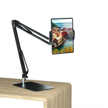 Asztali Összecsukható Kar Alumínium tartó tartó Élő Blogger Áll Állvány Xiaomi Huawei Pad Mobiltelefonok iPad Tabletta