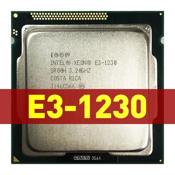 Az Intel Xeon E3-1230 E3-1230 3.2 GHz-es Quad-Core Nyolc Szál CPU Processzor 8M 80W LGA 1155