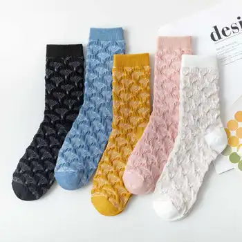 csíkos nehézkes a zokni utcai harajuku stílus divat télen aranyos aranyos calcetines női pamut vicces hűvös meias sokken skarpetki
