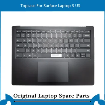 Eredeti 13.5 hüvelykes Surface Laptop 3 Trackpad billentyűzet Topcase Közgyűlés Fekete