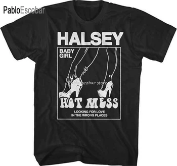 Halsey - Káosz - Póló S-2Xl Új Élő Nemzet Árut Homme Egyedi Póló férfi márka tshirt nyári felső póló