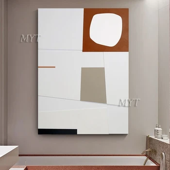 Három-dimenziós Absztrakt festmény Fali Dekoráció olajfestmény 100% - os, kézzel festett, egyszerű, olaj festmény, art hotel dekoráció