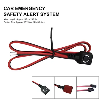JH16 Autó Biztonsági Kapcsoló Biztonsági Riasztó-Vészhelyzet Pánik gombot Nyomd meg a Shift Gombot, Univerzális Autós Tartozékok