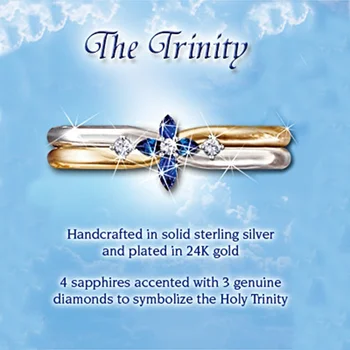 Kristály Kereszt Gyűrű Luxus Designer Ékszerek Nők Esküvői Ajándék Gyűrű a Nők Fidget Gyűrű, Arany Gyűrű Anillos Mujer