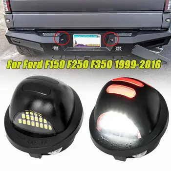 LED Rendszámtábla Lámpa Lámpa Alkalmas F150 1990-2014 F250 F350 1999-2016 Ranger 1983-2011 Kirándulás Explorer Sport Trac Örökség