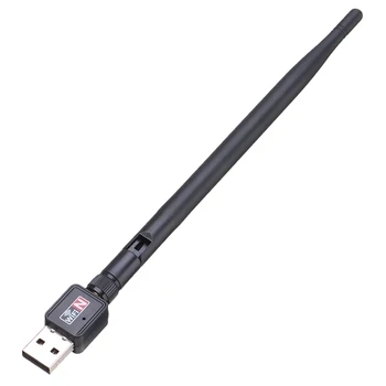 Mini Wifi Adapter Vezeték nélküli USB Ingyenes Driver 600Mbps Wifi Stick Adapter, Dual-Band USB-IEEE WIFI Hálózati Kártya 802.11 b/g/n 2,4 GHz-es