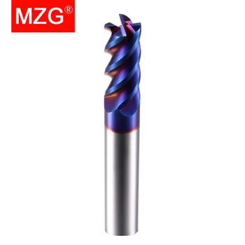 MZG Hosszabbít Végén Malom 100L Vágás HRC65 4 Fuvola 6 mm 8 mm 12 mm Keményfém Maró Wolfram Steel Marószerszám