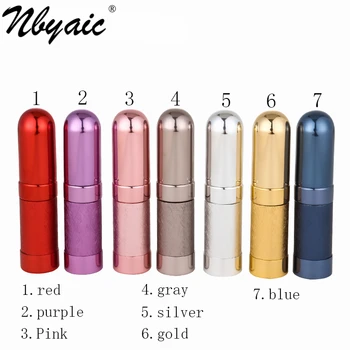 Nbyaic Parfüm kieresztés üveg high-end hordozható spray üres üveget újratölthető 6ml parfüm minta adagoló 1db