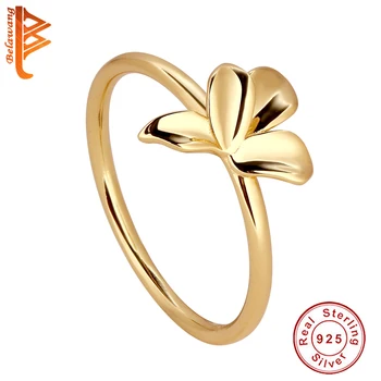 Nárcisz Virág Igazi 925 Sterling Ezüst Gyűrű 18K Aranyozott Kényes 2021 Magas Minőségű Esküvői Gyűrű Női Ajándék