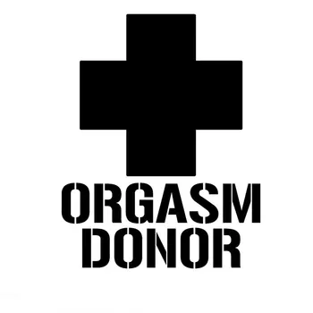 Orgazmus Donor Vicces Ablak Szex Főiskola Sört Autó Matricák Motorkerékpár Dekorációs Matrica