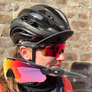 Polarizált Sport Férfi Napszemüveg Közúti Kerékpáros Szemüveg Mountain Bike Kerékpár, Lovaglás elleni Védőszemüveget Szemüveg oculos ciclismo