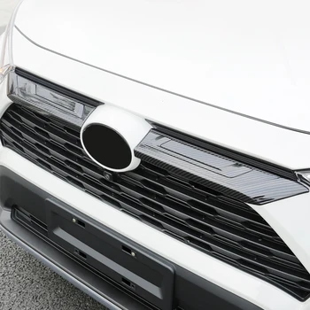 Toyota RAV4 2019 2020 2021 2022 RAV 4 XA50 Autó Hűtőrács Grill-Logó, Embléma díszítőelemek Borító Matrica ABS Tartozékok