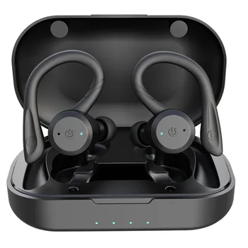 TWS Bluetooth fülhallgató 5.0 Vezeték nélküli Fülhallgató IPX7 Vízálló Mély Basszus Fülhallgató, Igaz Vezeték nélküli Sztereó Fejhallgató Sport Fülhallgató