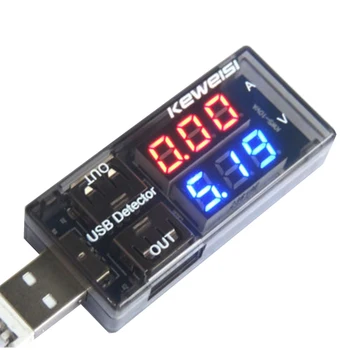 USB Töltő Doktor Aktuális Töltési Feszültség Érzékelő Akkumulátor Voltmérő Árammérő A Számítógép Hub Tartozékok