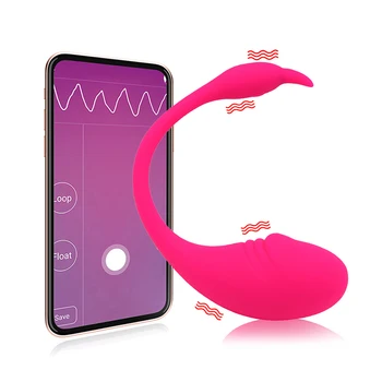 Vezeték nélküli ALKALMAZÁS Távirányító VibratorSex Játékok Bluetooth Dildó Vibrátor a Nők Viselnek Vibrációs Bugyi Játékok Pár Szex Shop