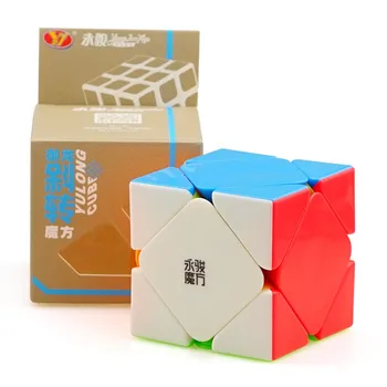 YongJun YuLong Elfordulás Bűvös Kocka Oktatási Puzzle Sebességű Verseny Zsebében Cubo Magico Felnőtt Gyermekek Kreatív Sima Spin Ajándék Játék