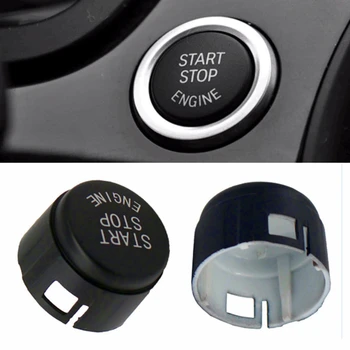 Új Autó Start Stop Engine Gombot Kapcsolót helyezze fel a Fedelet Gomb Tartozékok BMW 5 6 7 F01 F02 F10 F11 F12 2009-2013 61319153832