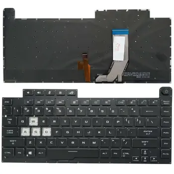 Új Laptop MINKET billentyűzet ASUS ROG Strix Heg III. G512 L 3 PLUSZ G531 S5D G531GT G531G GL531 G531GV V184262GS1 RGB-Háttérvilágítású
