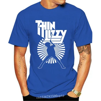Új Thin Lizzy - poszter 3 T-shirt hard rock, fekete méretek: S-5XL