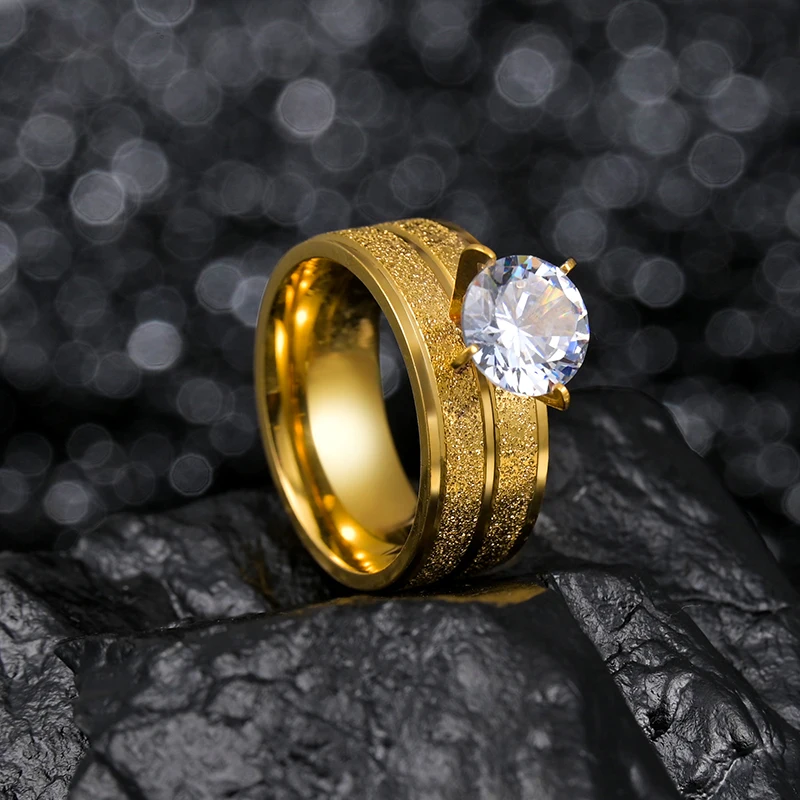 SHOUMAN 2021 Új Női Arany Gyűrű, Esküvői Fényes Köbméter Cirkon Kiváló minőségű Női Gyűrű, Ékszerek, Személyre szabott Egyedi, Exkluzív Ajándék 2