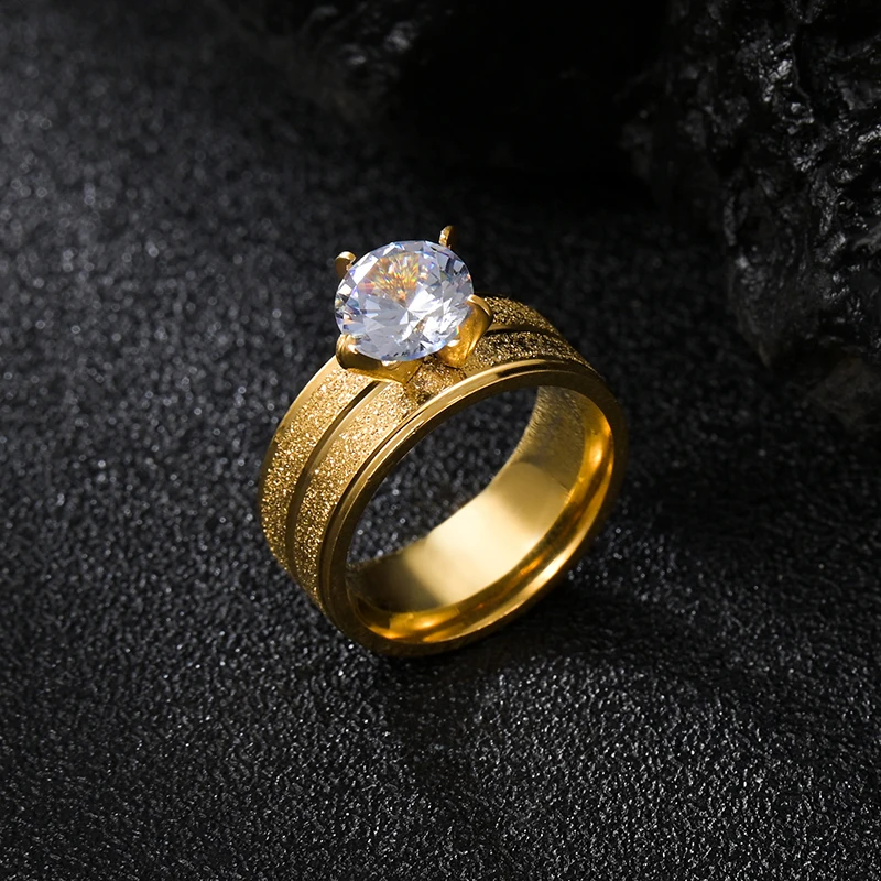SHOUMAN 2021 Új Női Arany Gyűrű, Esküvői Fényes Köbméter Cirkon Kiváló minőségű Női Gyűrű, Ékszerek, Személyre szabott Egyedi, Exkluzív Ajándék 3