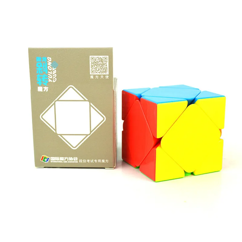 YongJun YuLong Elfordulás Bűvös Kocka Oktatási Puzzle Sebességű Verseny Zsebében Cubo Magico Felnőtt Gyermekek Kreatív Sima Spin Ajándék Játék 4