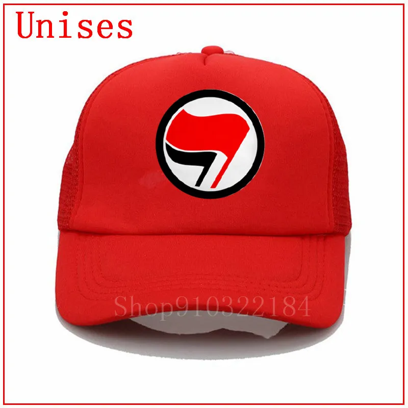 Antifasiszta Logó Antifa Zászló fekete él számít, hip-hop kalapok a férfiak Legújabb népszerűsége a legjobb eladási 2020 vödör kalap nők 3