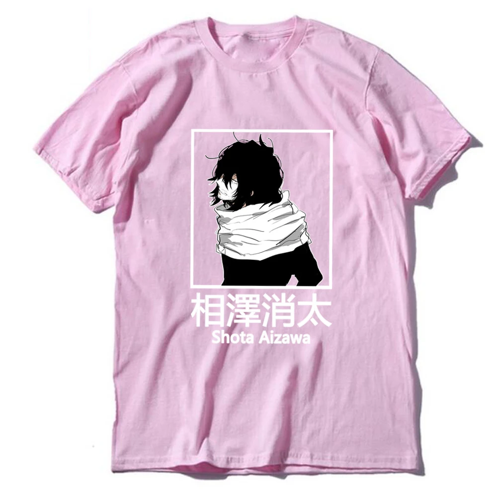 A Hős Academia Póló Férfi Divat Tshirt Boku Nem Hős Academia Anime Shota Aizawa t-shirt Grafikus Felsők Férfi Pólók 2