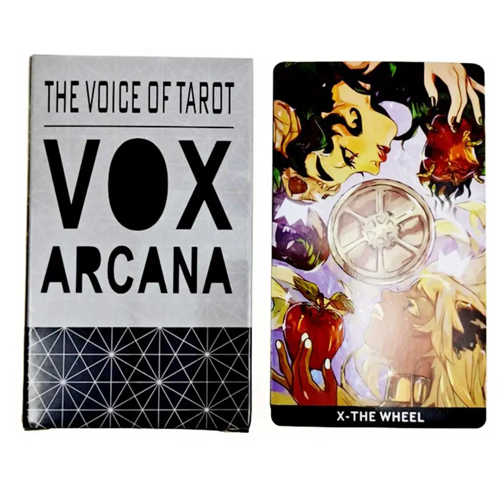 Tarot Kártya Hang Arcana Oracle Tarot Magic Board Játék Angol Jóslás Tarot Családi Buli Kártya 1